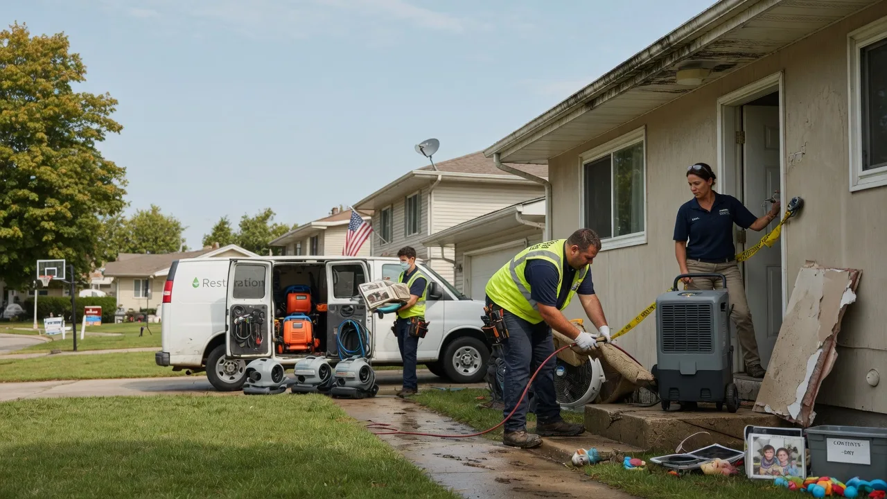 Water Damage Restoration in Amesville, OH near me
